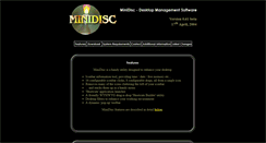 Desktop Screenshot of minidisc.iconbar.com