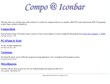 Tablet Screenshot of compo.iconbar.com